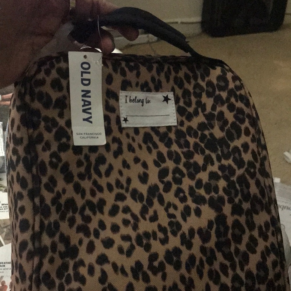 A beauty bag or lunch bag